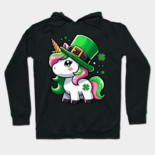 St Patrick's Day Unicorn Hoodie